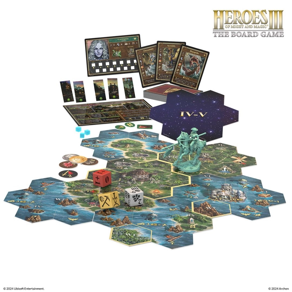 Gra planszowa HEROES OF MIGHT AND MAGIC III: PRZYSTAŃ - dodatek (pl) - Archon