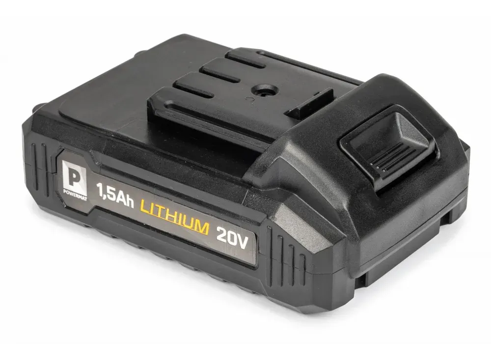 Wkrętarka wiertarka akumulatorowa 20V 1,5Ah LED Powermat PM-WA-20V1-SU zestaw 92 elementów + walizka