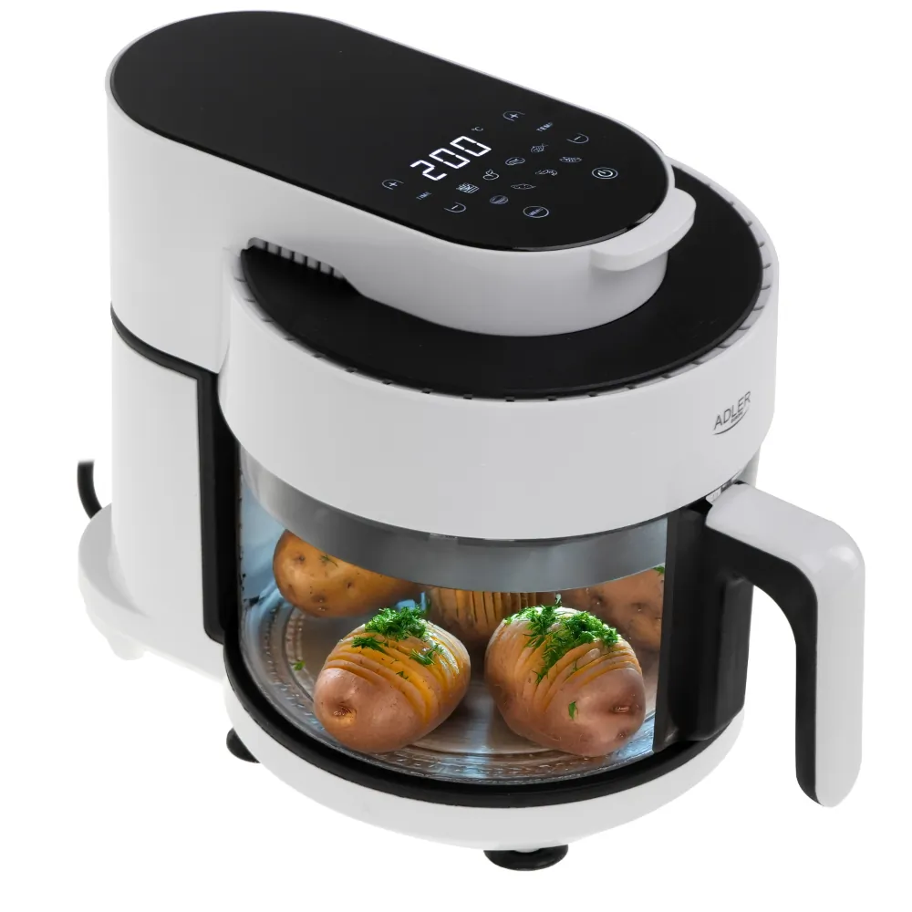 Frytkownica beztłuszczowa Airfryer Adler AD 6316 ze szklaną misą 3L