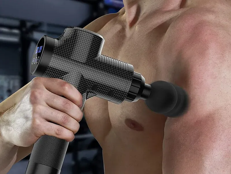 Masażer pistolet do masażu mięśni BLOW Wave 4000 + 10 głowic