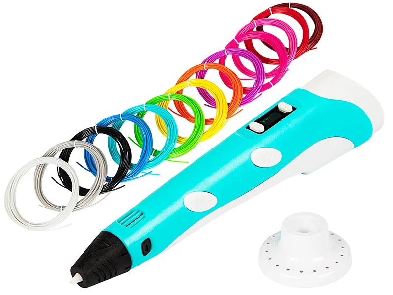Długopis drukarka 3D dla dzieci BLOW + 13x wkłady filament multikolor
