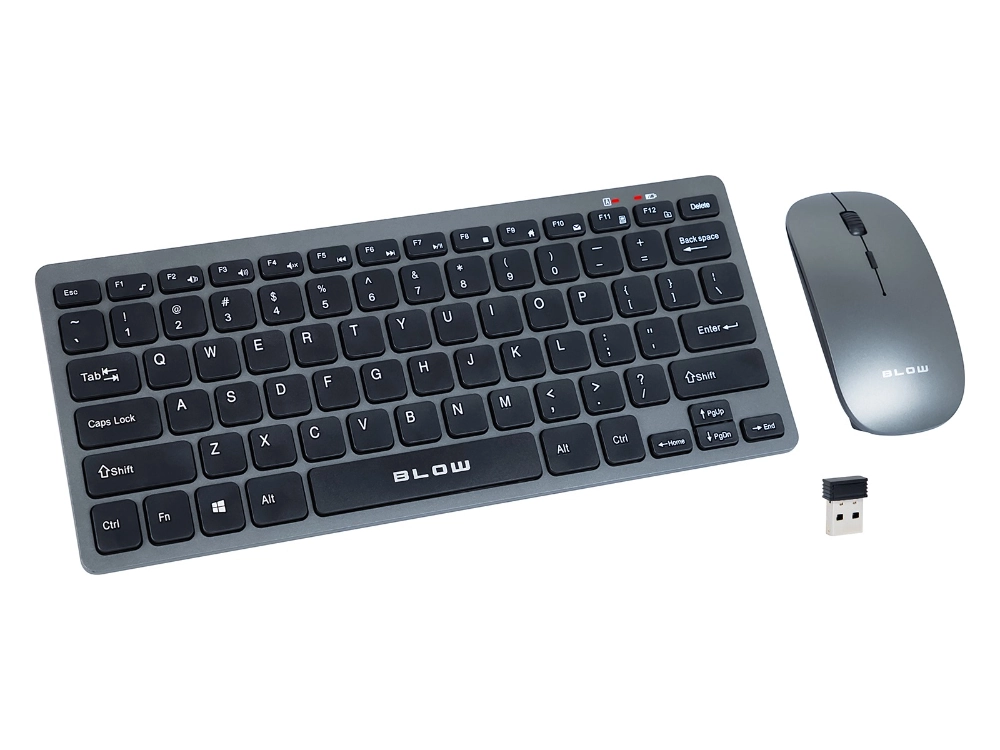 Zestaw bezprzewodowy klawiatura + mysz BLOW KM-7 USB 2,4GHz