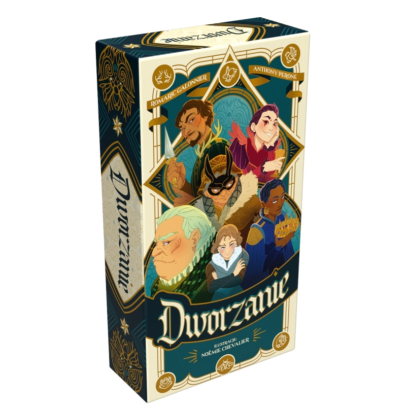 Gra karciana DWORZANIE podstawa Lucky Duck Games