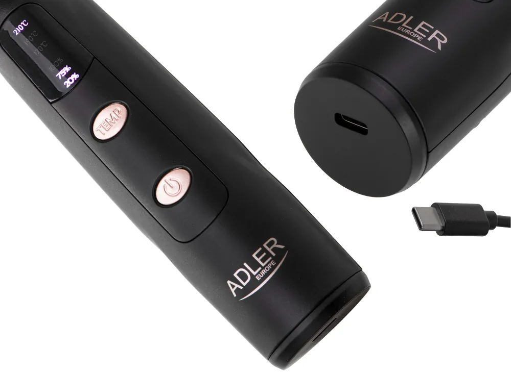 Bezprzewodowa lokówka podróżna USB Adler AD 2120