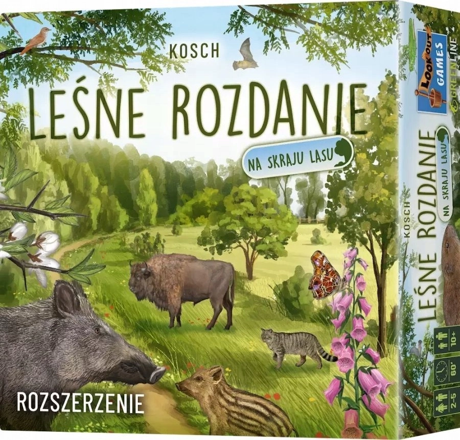 Gra LEŚNE ROZDANIE : Na skraju lasu (PL) dodatek Rebel