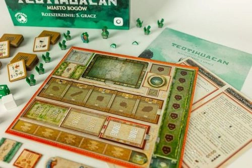 Gra Planszowa TEOTIHUACAN: 5 gracz - dodatek Portal Games