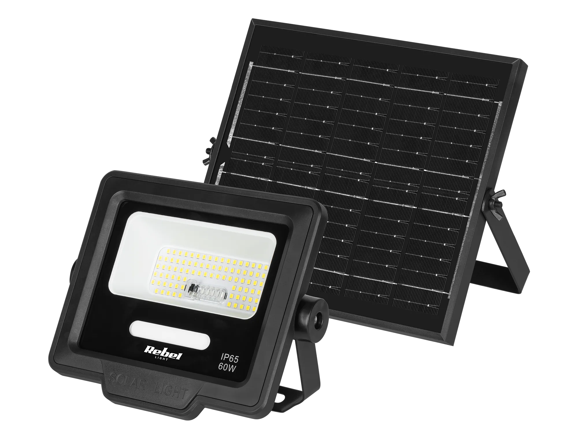 Reflektor solarny Rebel 60 W sterowany pilotem