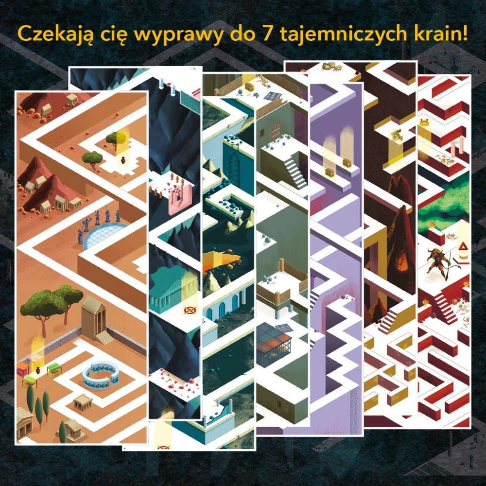 Gra planszowa LABIRYNTY: MINOTAUR - Nasza Księgarnia