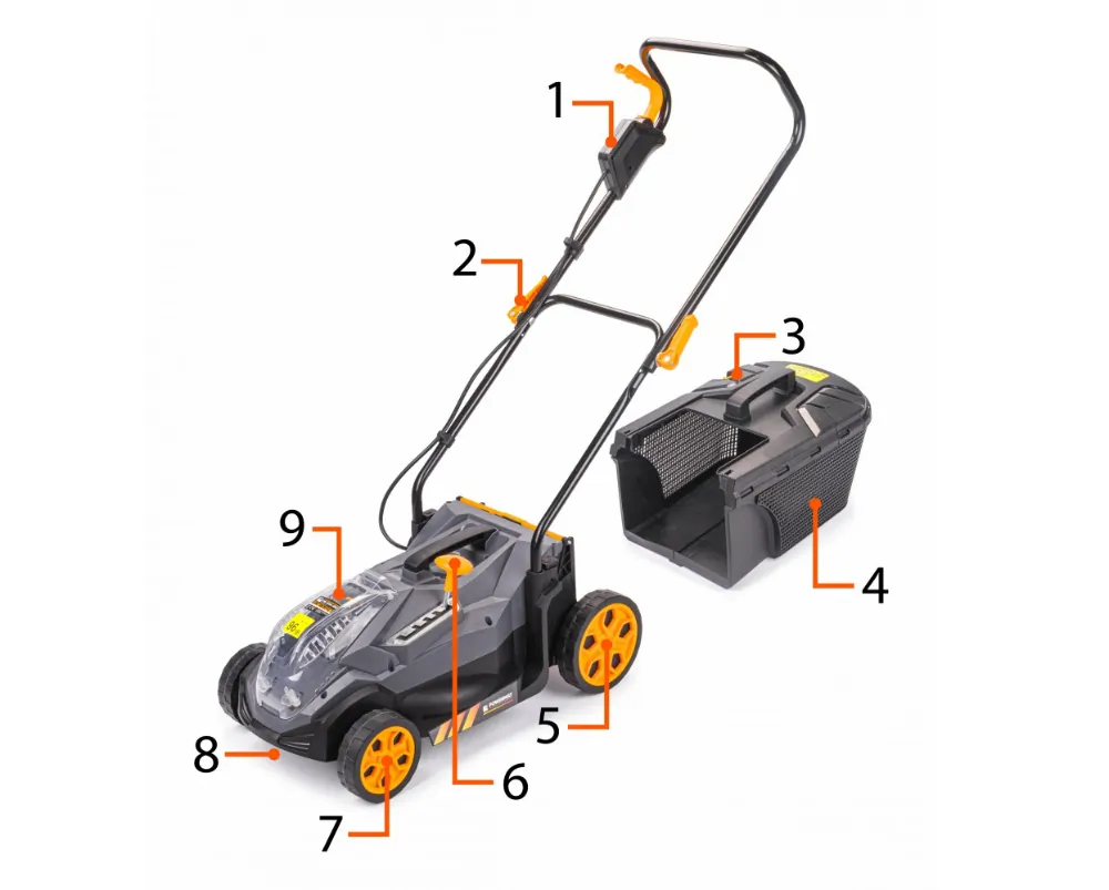 Kosiarka akumulatorowa 40V Powermat PM-KSA-40C