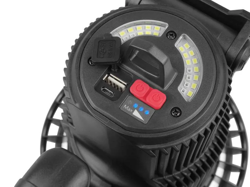 Latarka ręczna szperacz LTC LED P20 1350lm + 20xSMD 160lm + stroboskop akumulator 4500mAh