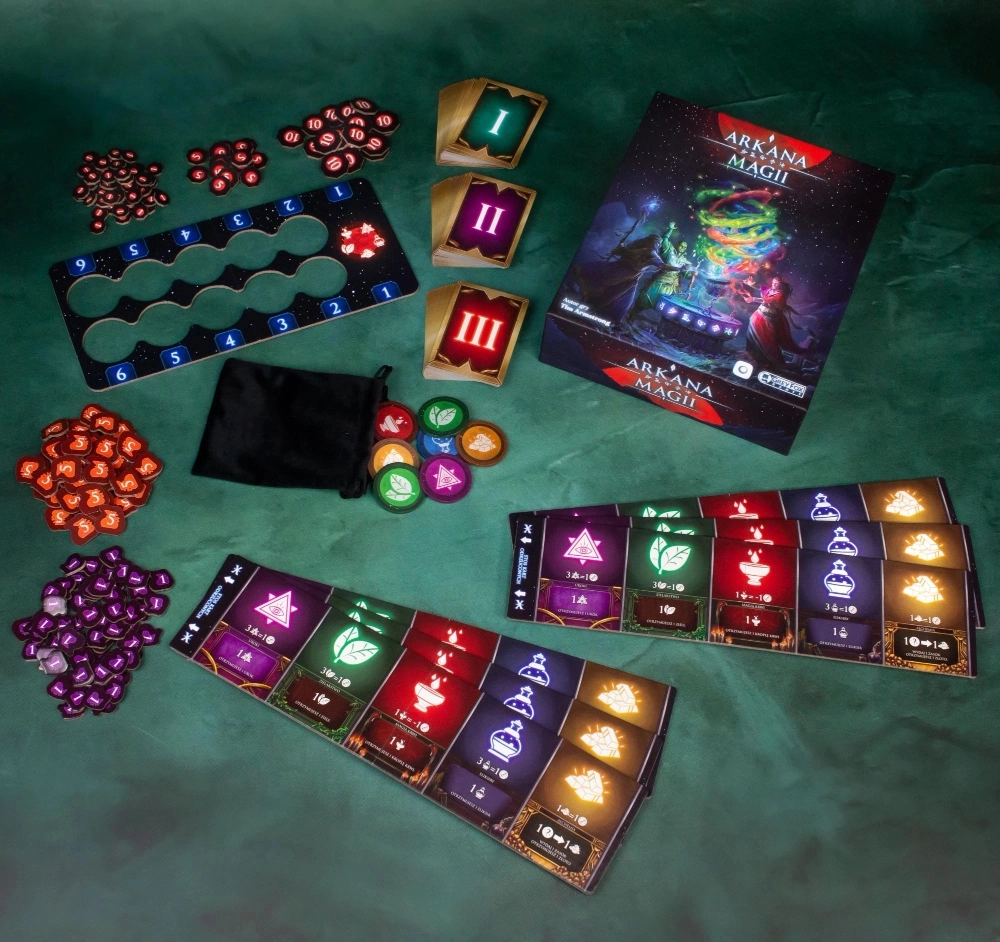 Gra karciana ARKANA MAGII Portal Games