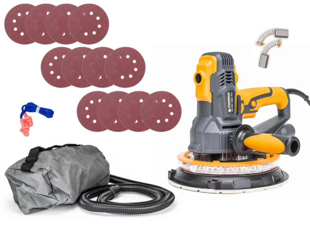 Szlifierka do gipsu Powermat PM-DG-1400L-PRO
