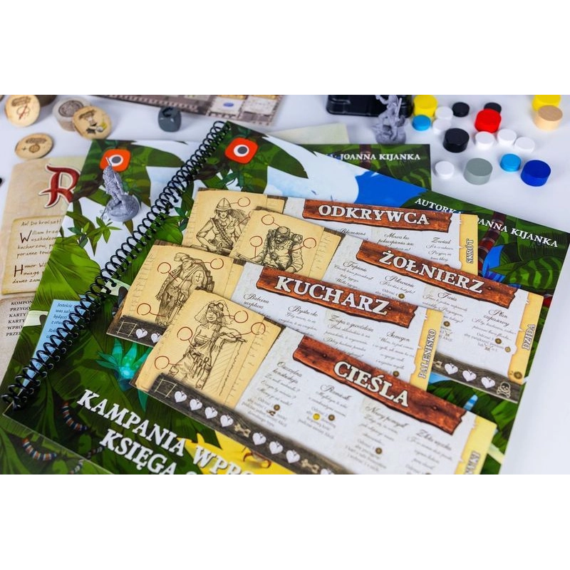 Gra Planszowa ROBINSON CRUSOE- Edycja Kolekcjonerska - podstawa Portal