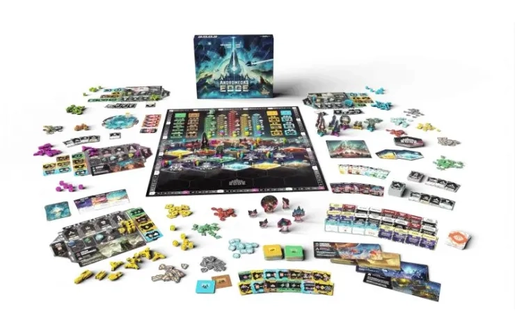 Gra planszowa ANDROMEDA`S EDGE - Na krawędzi galaktyki- podstawa - Lucky Duck Games