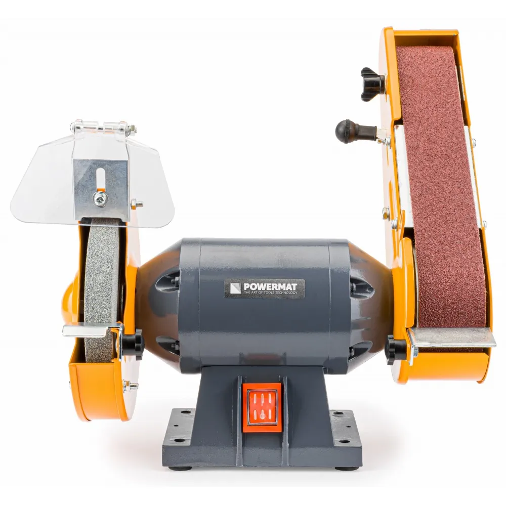 Szlifierka stołowa kamieniowa taśmowa 1850W Powermat PM-SS-1850M-2W1