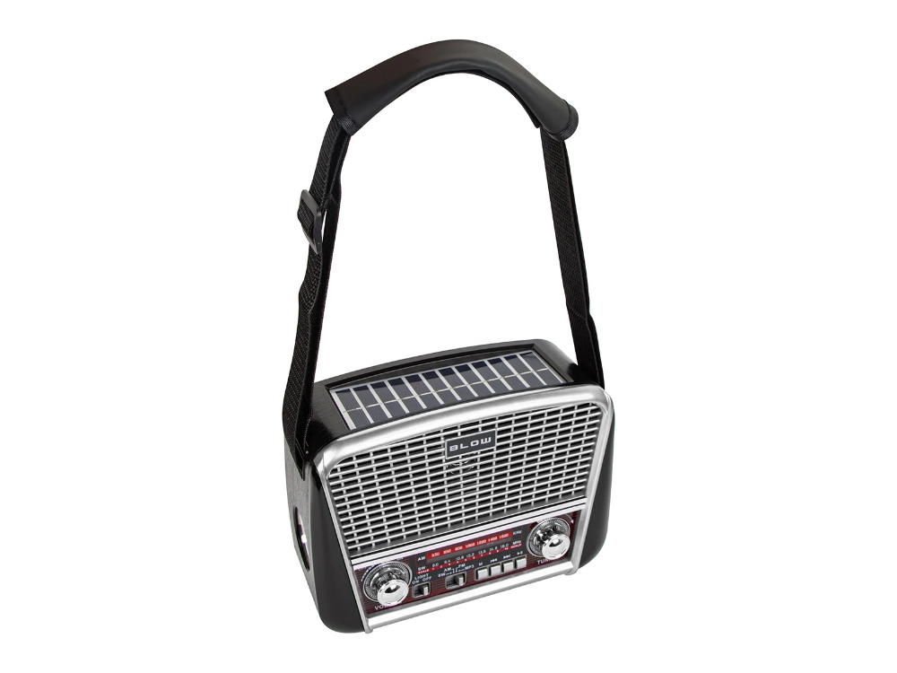 Radio przenośne analogowe AM/FM BT BLOW RA17 solarne srebrne