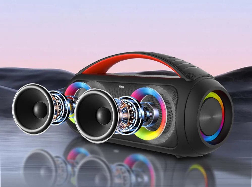 Głośnik przenośny Bluetooth Blow BOOMBOX + pilot + mikrofon