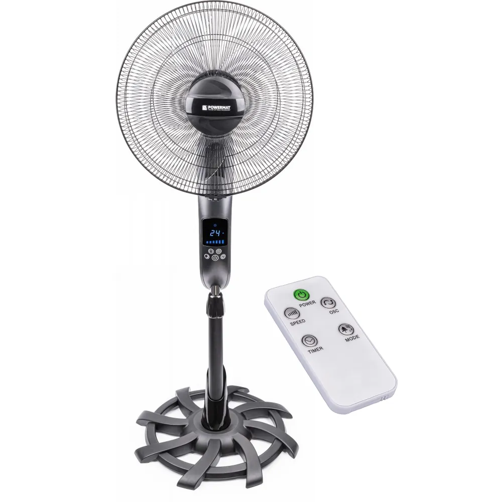 Wentylator podłogowy 135cm 80W LCD Powermat ST-5 + pilot