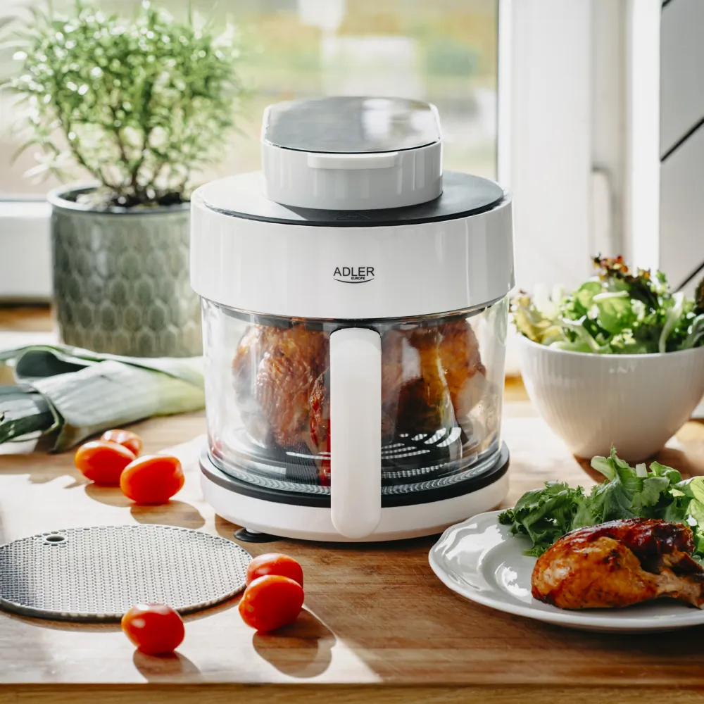 Frytkownica beztłuszczowa Airfryer Adler AD 6316 ze szklaną misą 3L