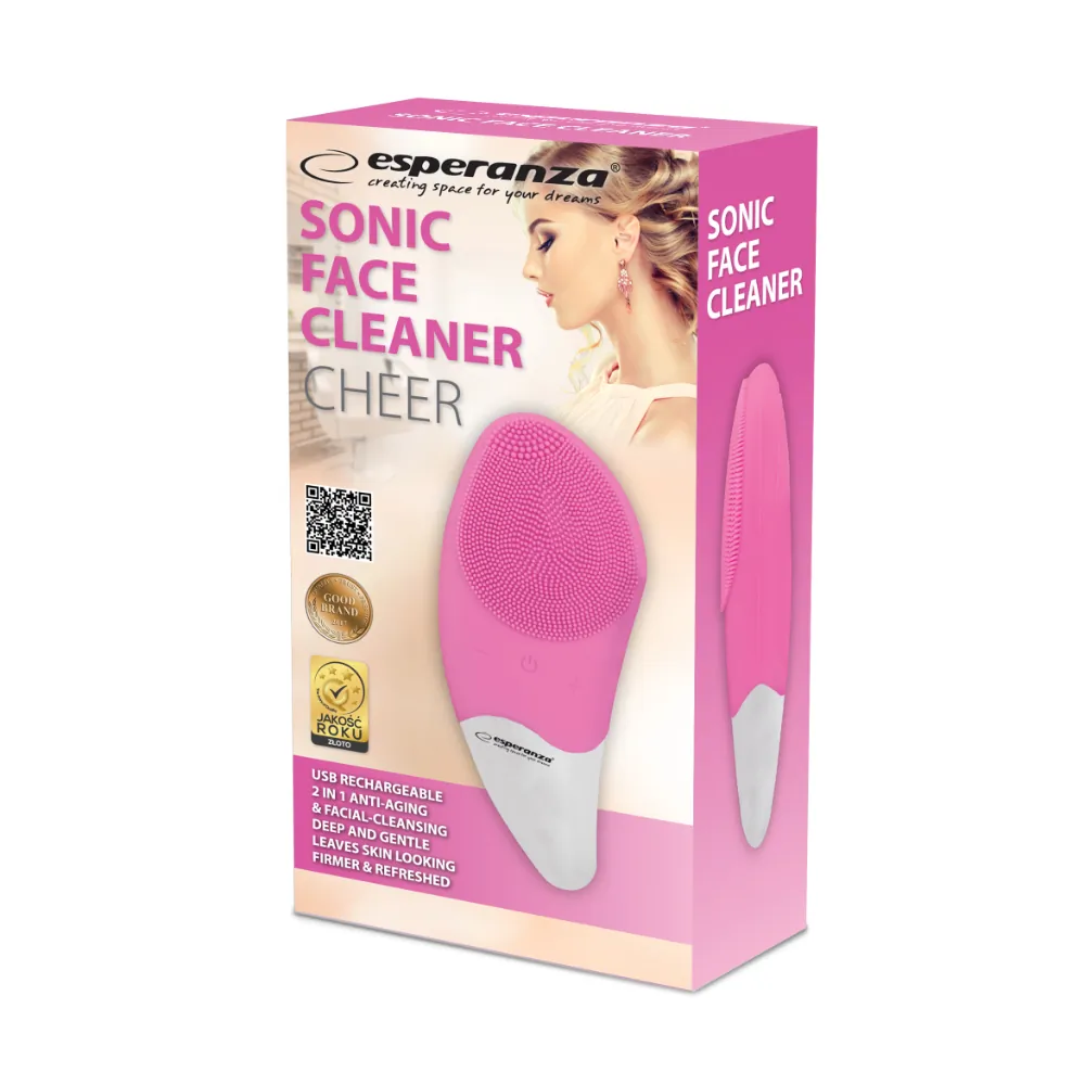 Szczoteczka myjka soniczna do twarzy USB Esperanza CHEER