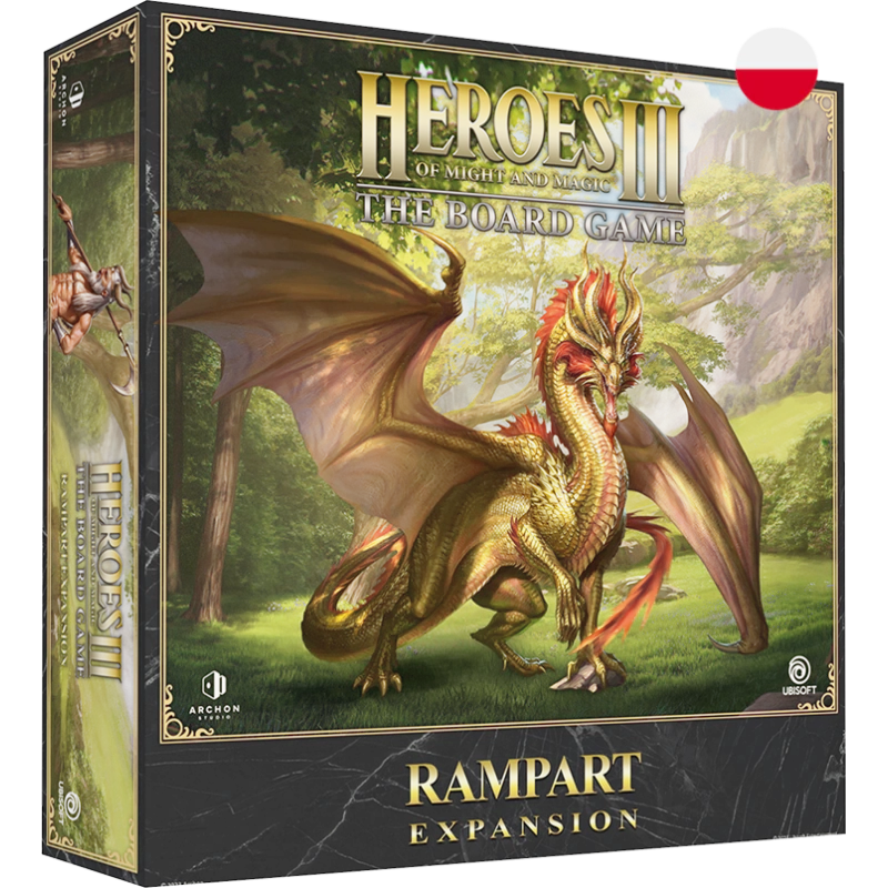 Gra HEROES OF MIGHT AND MAGIC III: RAMPART EXPANSION Dodatek (pl) - Archon