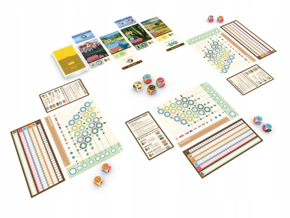 Gra KASKADIA: WZGÓRZA - Lucky Duck Games