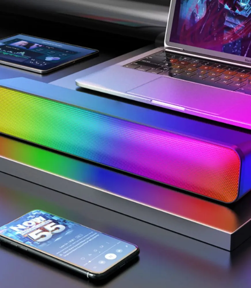Głośnik komputerowy soundbar BLOW MS-31 podświetlany LED RGB