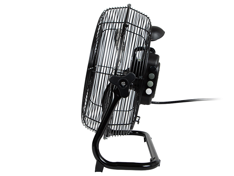 Cyrkulator wentylator podłogowy 12 cali 30 cm 70W - kolor czarny