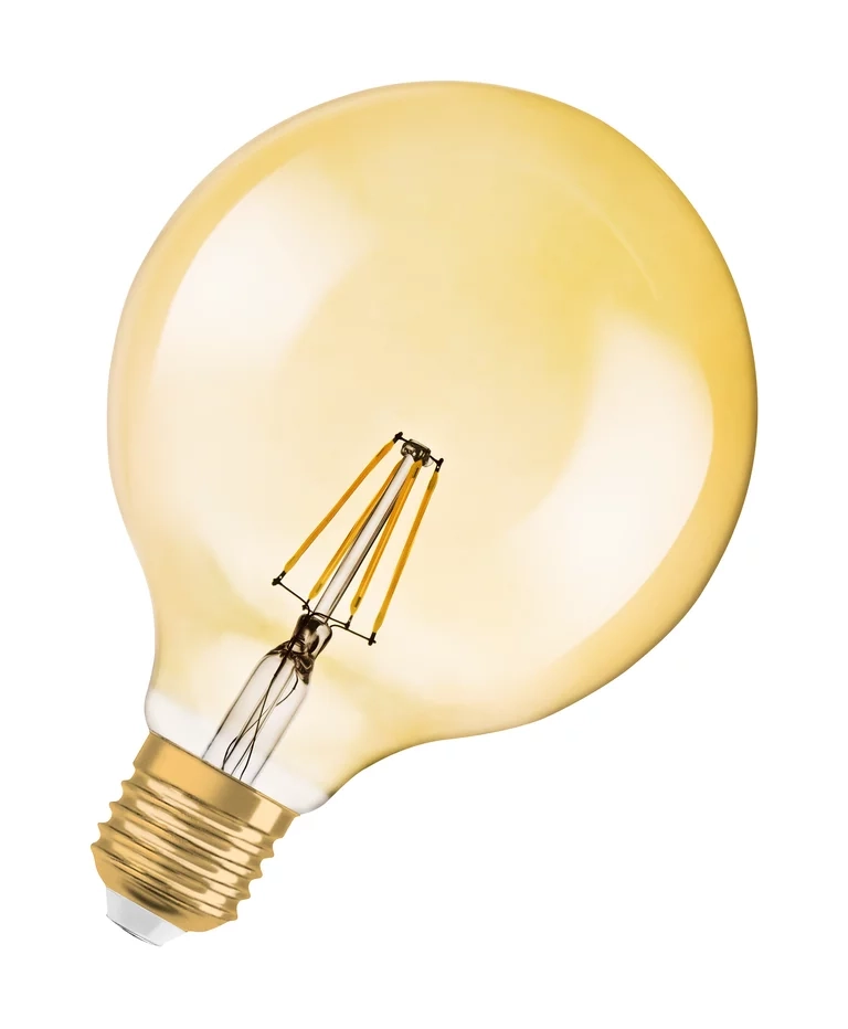 Żarówka retro LED ozdobna filament ściemnialna 6.5W E27 2400K ciepło biała OSRAM Vintage 1906