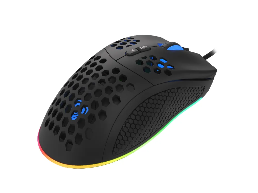 Mysz gamingowa podświetlana GENESIS KRYPTON 555  dla graczy 8000DPI + oprogramowanie