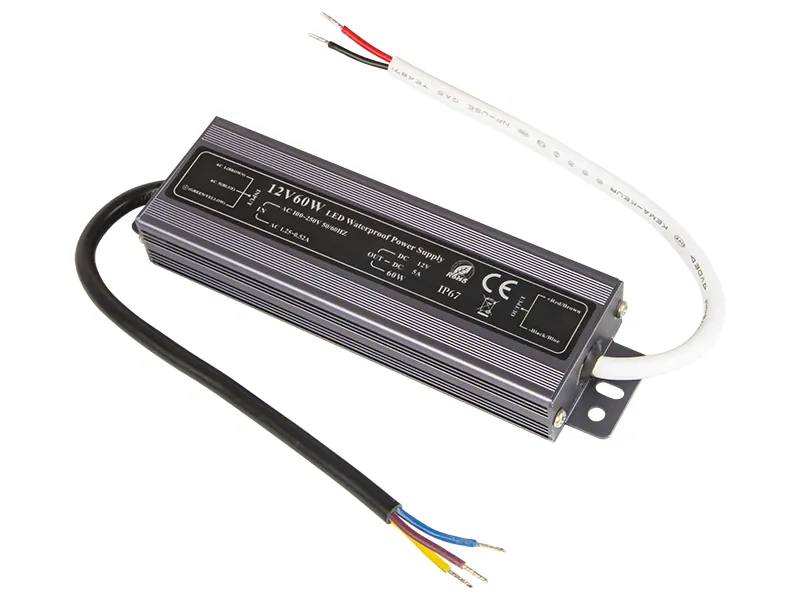 Zasilacz do systemów LED BLOW 12V 5A 60W IP67