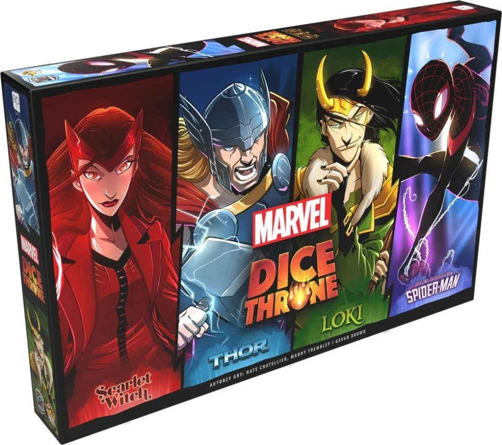 Gra DICE THRONE MARVEL: BOX no1 (SPIDER-MAN) - Lucky Duck Games