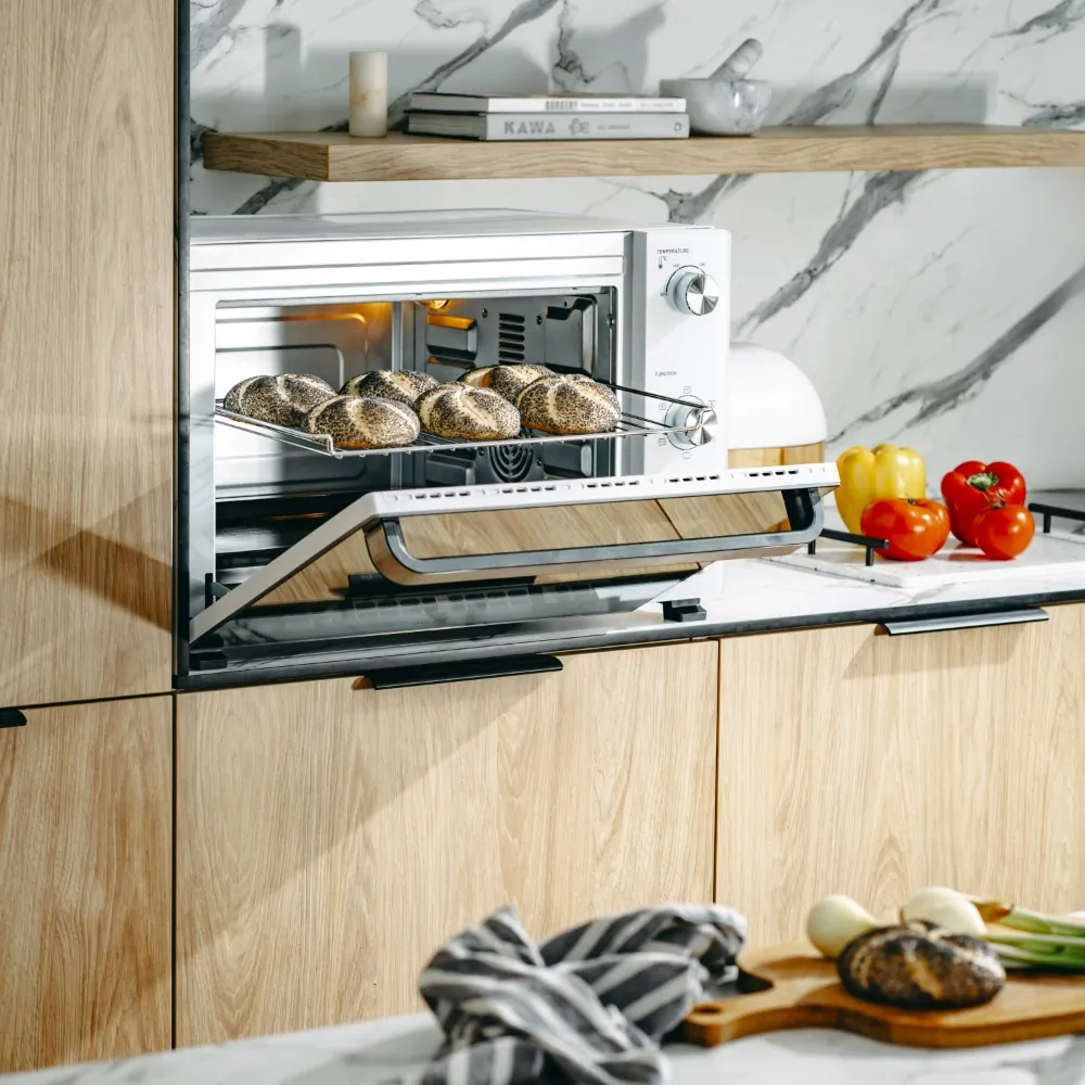 Piekarnik elektryczny 48L Adler AD 6027 + blacha do pieczenia + ruszt z uchwytem + rożen