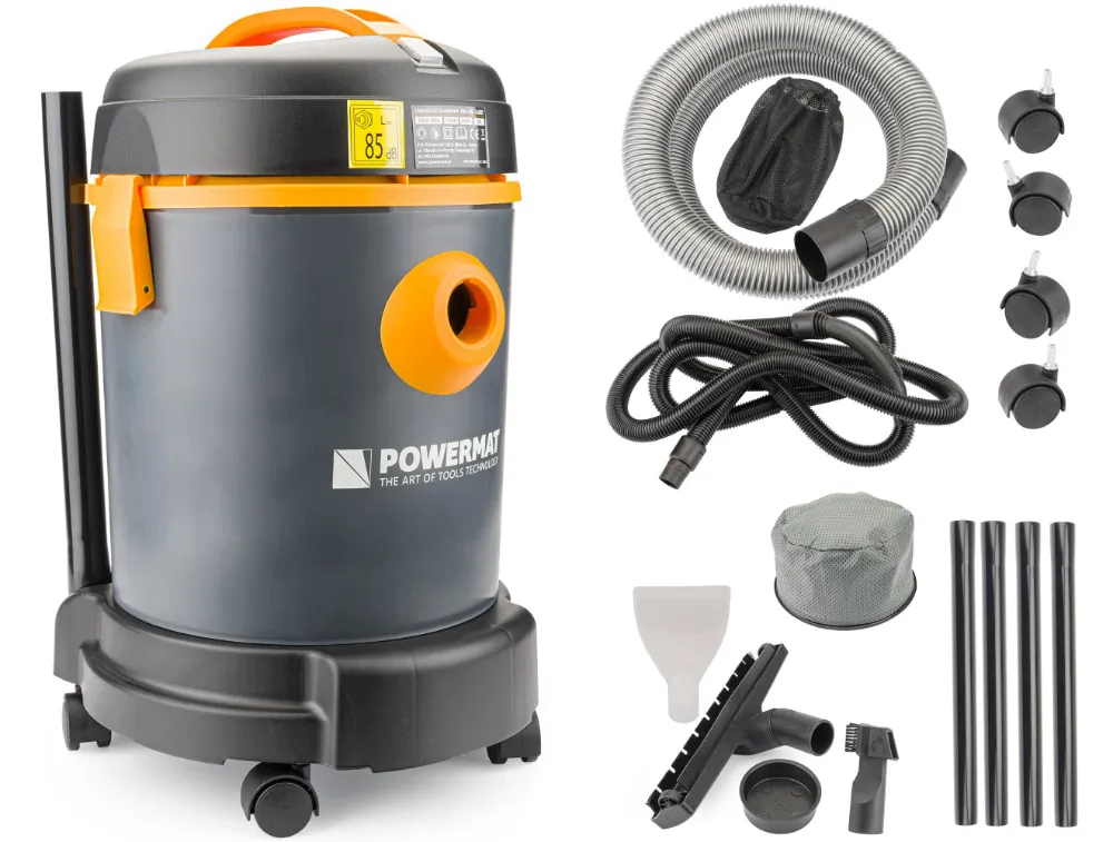 Odkurzacz wielofunkcyjny basenowy Powermat PM-OB-1600T 25L 1600W