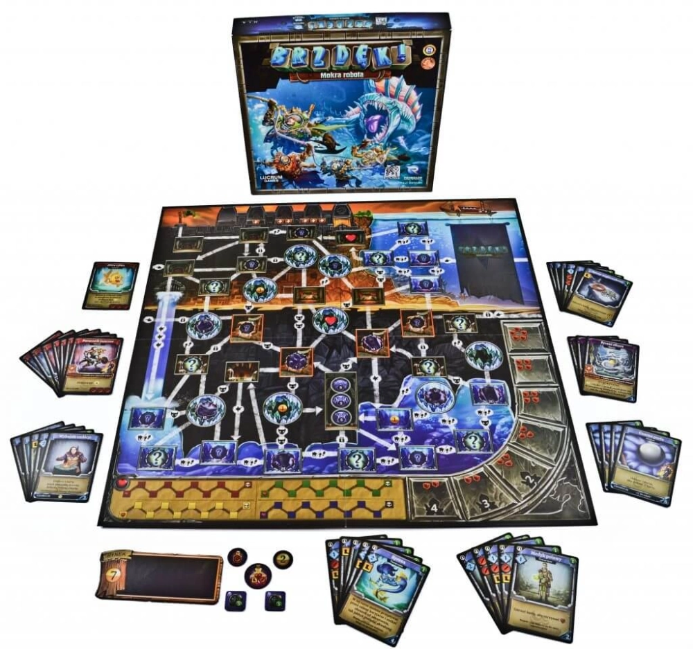 Gra planszowa BRZDĘK: MOKRA ROBOTA dodatek - Lucrum Games