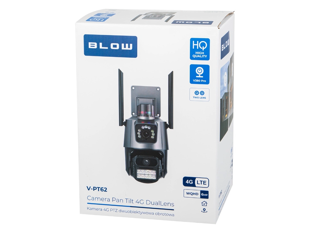 Kamera BLOW 4G PTZ 3MP+3MP V-PT62 dwuobiektywowa obrotowa