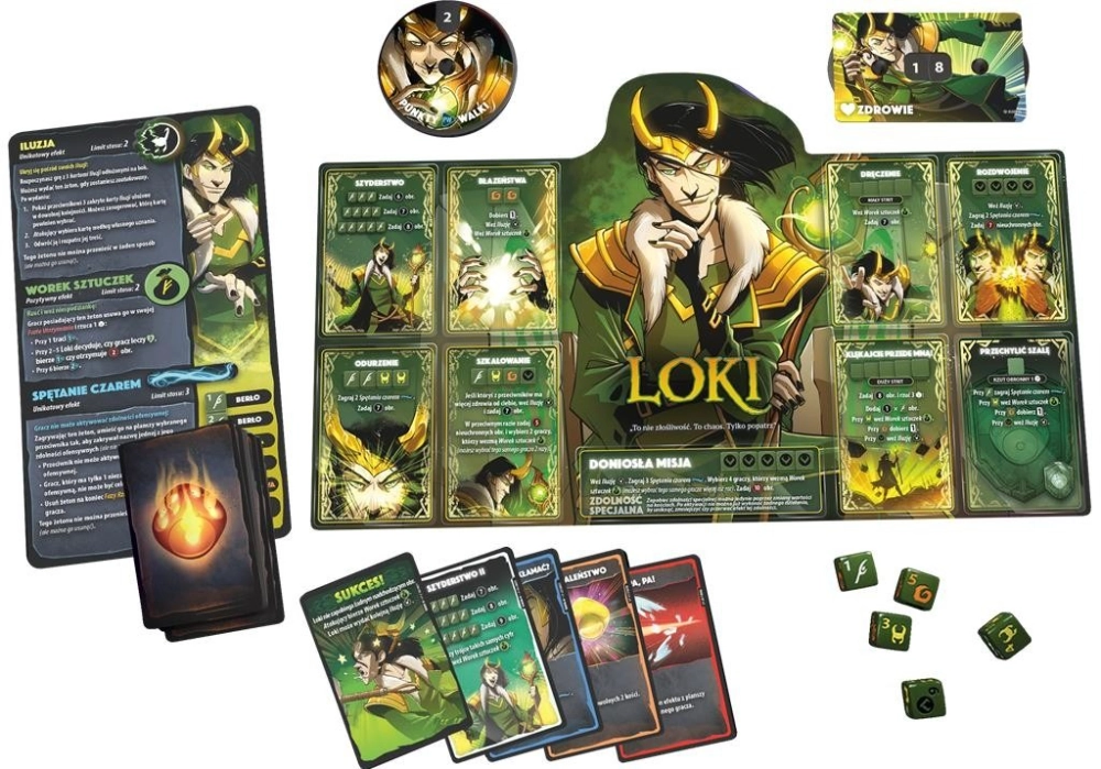 Gra DICE THRONE MARVEL: BOX no1 (SPIDER-MAN) - Lucky Duck Games