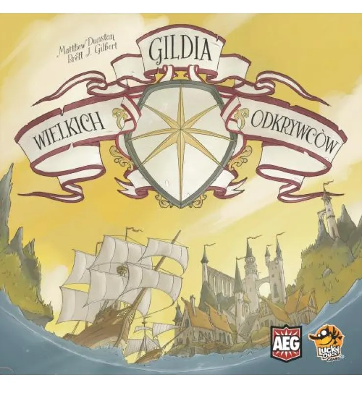 Gra planszowa GILDIA WIELKICH ODKRYWCÓW - podstawa - Lucky Duck Games