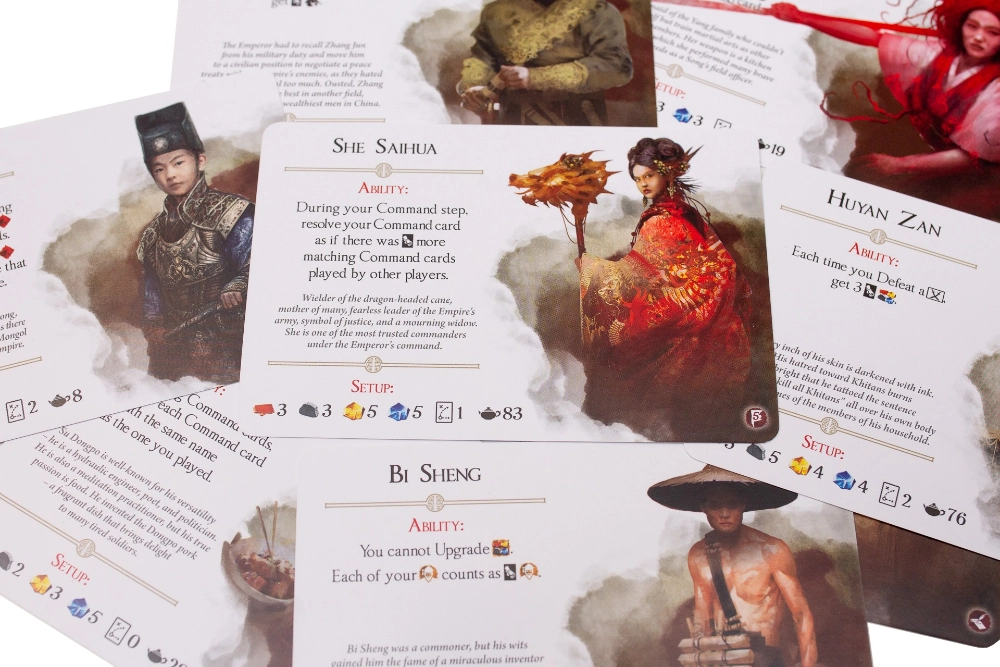 Gra planszowa WIELKI MUR: STRETCH GOALS (edycja z meeplami) dodatek - Awaken Realms