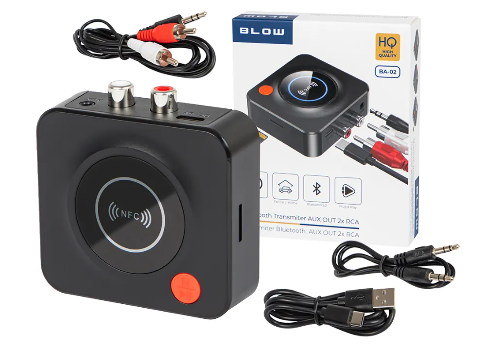 Transmiter adapter Bluetooth AUX OUT Blow BA-02