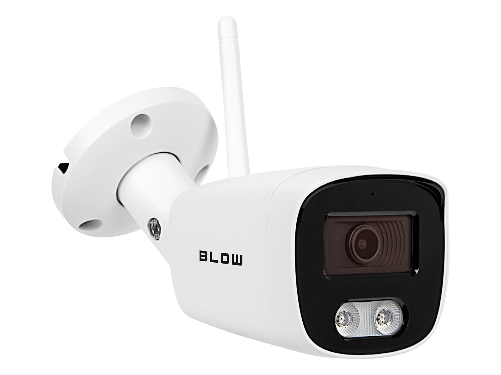 Kamera IP WiFI 4MP mikrofon SD IP67 3.6mm tubowa metalowa