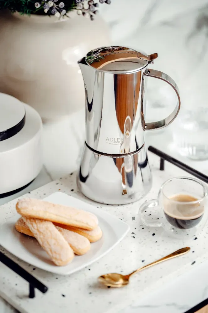 Kawiarka zaparzacz do kawy Espresso 620ml Adler AD 4417