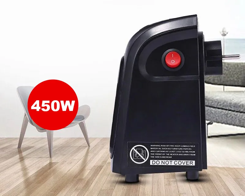 Termowentylator wtyczkowy grzejnik do kontaktu regulowany z grzałką ceramiczną BLOW FH-A21