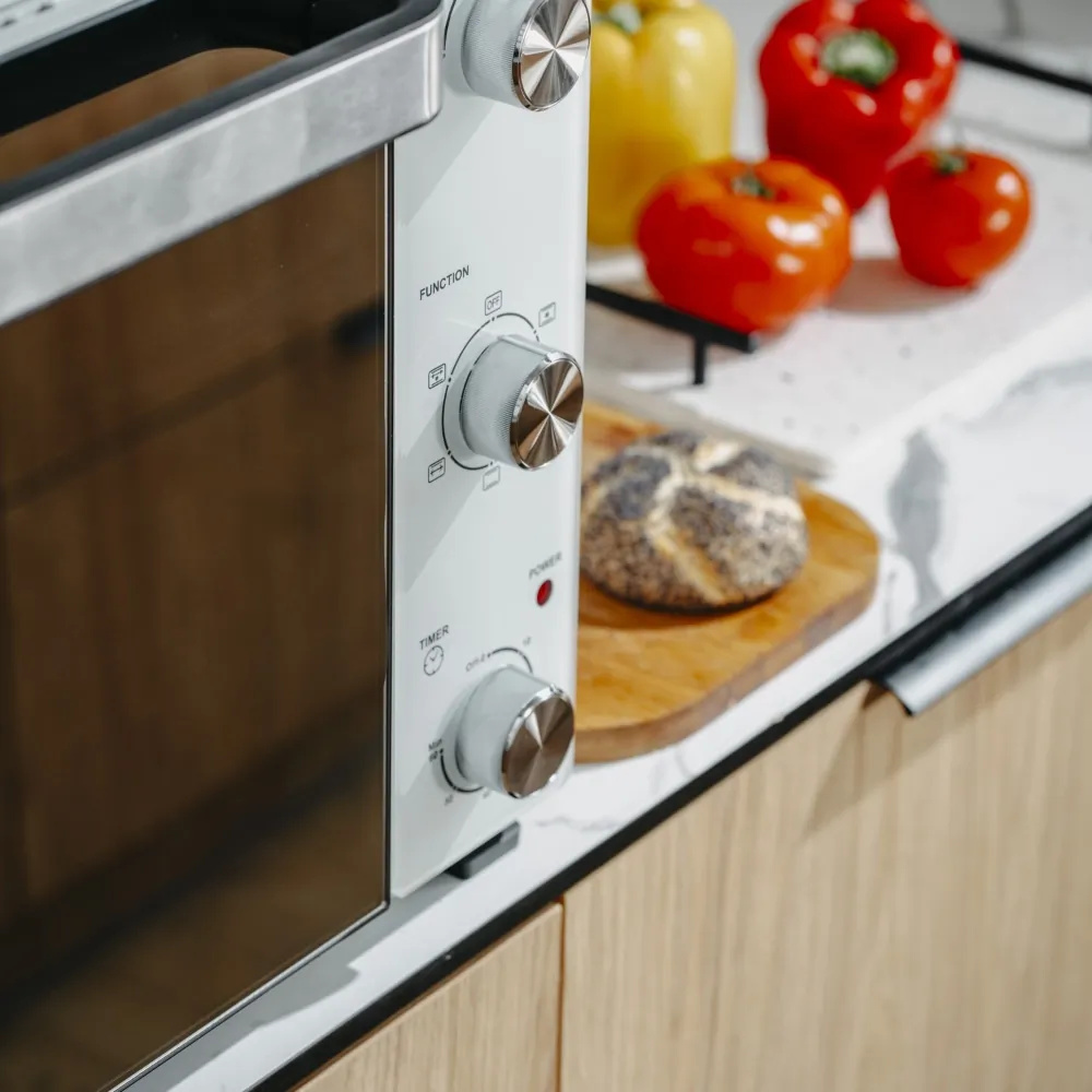 Piekarnik elektryczny 48L Adler AD 6027 + blacha do pieczenia + ruszt z uchwytem + rożen