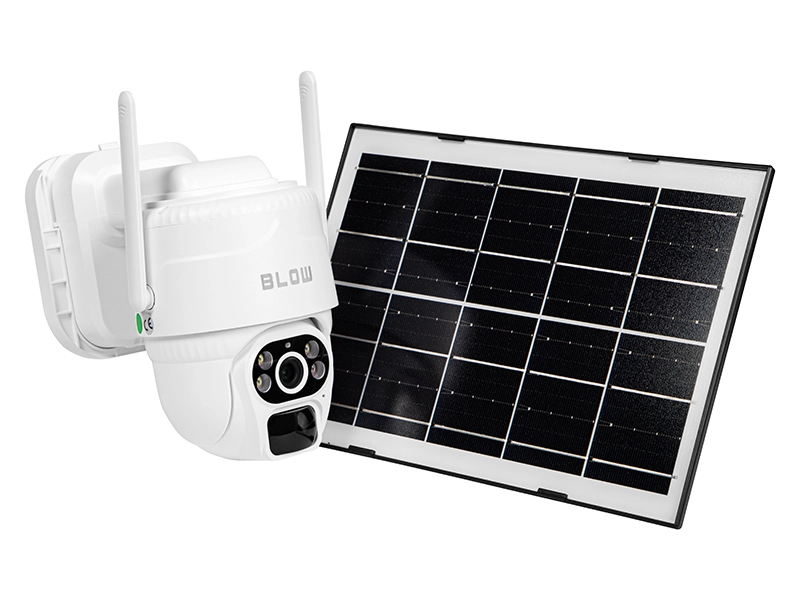 Zewnętrzna kamera BLOW 4G PTZ 3MP H-393 V2 + panel solarny
