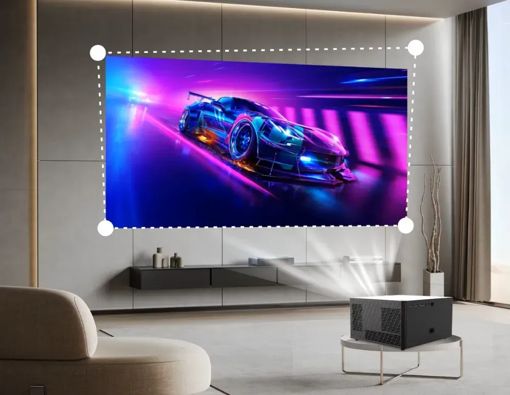 Projektor multimedialny LED rzutnik ART X8PRO WiFi Bluetooth Android 9.0 Full HD 200 cali + pilot