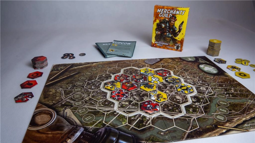 Gra planszowa NEUROSHIMA HEX 3.0: GILDIA KUPCÓW - dodatek PORTAL