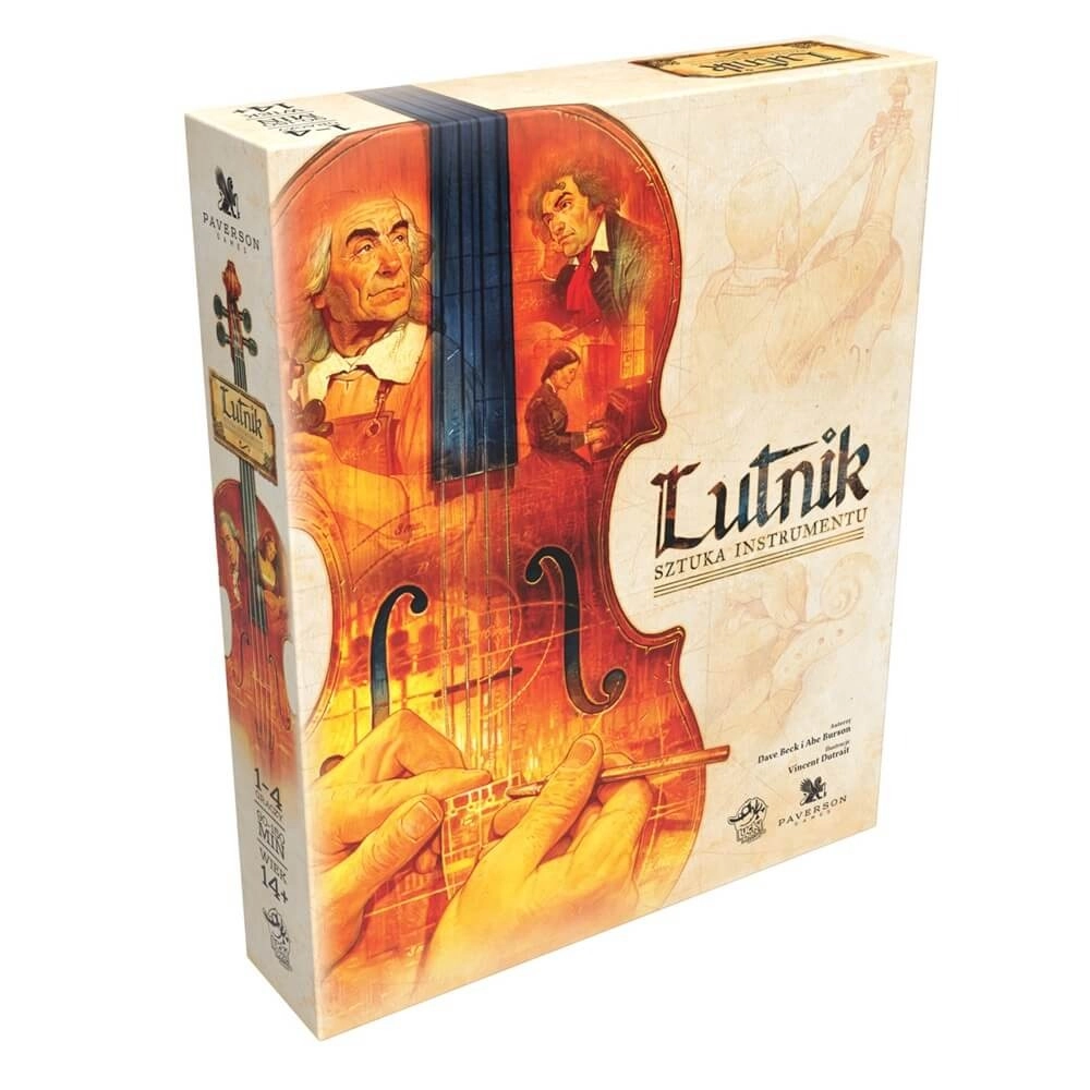 Gra planszowa LUTNIK LUTHER sztuka instrumentu - podstawa - Lucky Duck Games