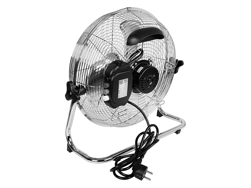 Cyrkulator wentylator podłogowy 12 cali 30 cm 70W - kolor srebrny