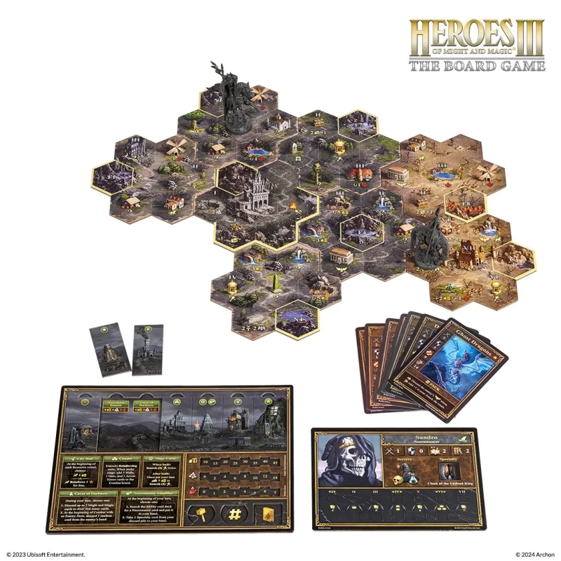 Gra HEROES OF MIGHT AND MAGIC III: Gra Planszowa podstawa (PL) - Archon